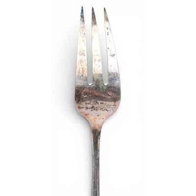 Десертная вилка и ложка для соуса Вена (Австрия) после 1872 г