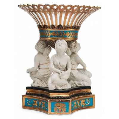 Ваза в стиле нео-ампир Италия первая половина XX века