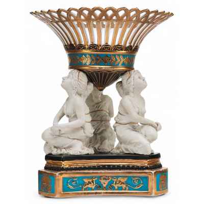 Ваза в стиле нео-ампир Италия первая половина XX века