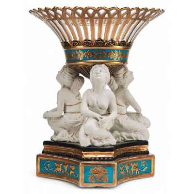 Ваза в стиле нео-ампир Италия первая половина XX века