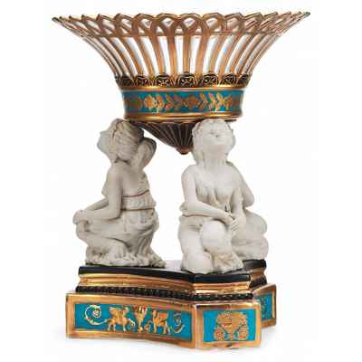 Ваза в стиле нео-ампир Италия первая половина XX века