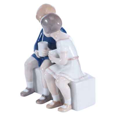 Скульптура «Сомневающаяся» Bing & Grondahl, Дания Середина XX века