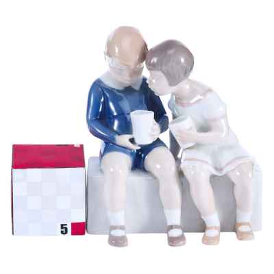 Скульптура «Сомневающаяся» Bing & Grondahl, Дания Середина XX века