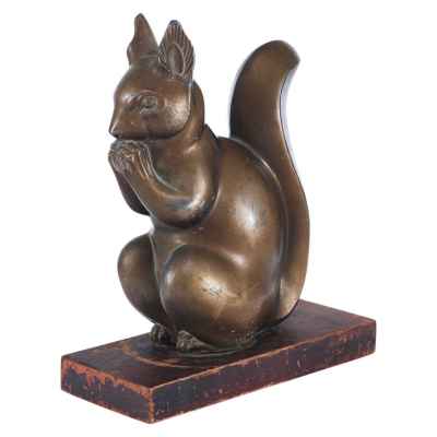 Скульптура «Белка» Франция 1920-1930- гг