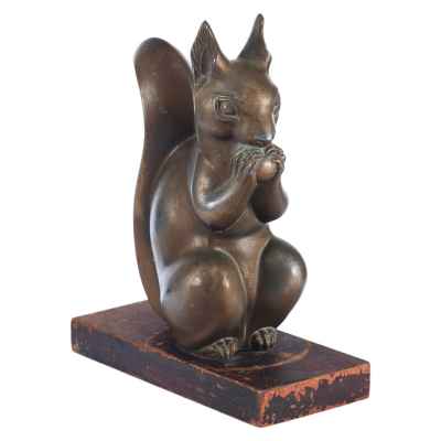 Скульптура «Белка» Франция 1920-1930- гг