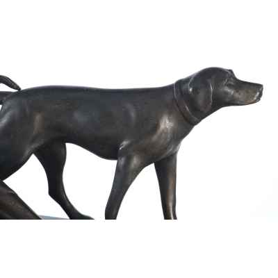 Скульптурная композиция «Девушка с собакой» Европа Начало XX века