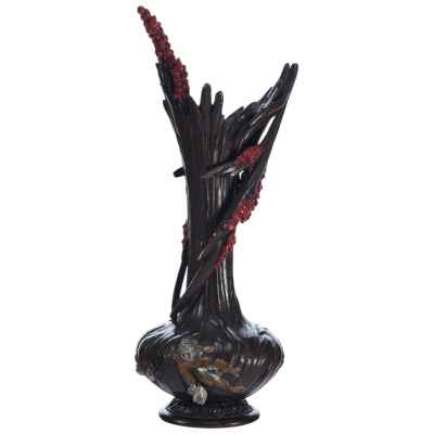 Ваза «Волчьи ягоды» Европа конец XIX - начало XX вв