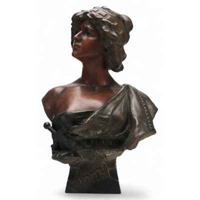 Бюст «Юдифь» Richard(o) AurilL конец XIX— начало XX вв