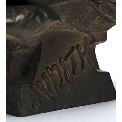 Бюст «Юдифь» Richard(o) AurilL конец XIX— начало XX вв