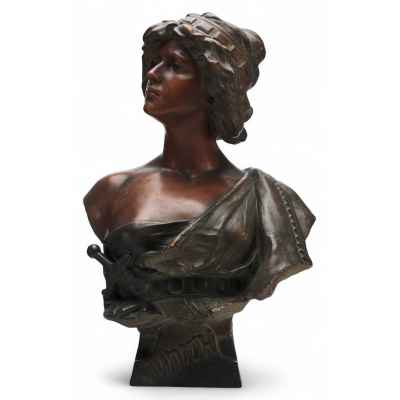 Бюст «Юдифь» Richard(o) AurilL конец XIX— начало XX вв