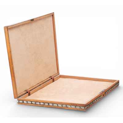 Шкатулка «Царь и стрелец» Екатеринбург. (?) Начало XX века