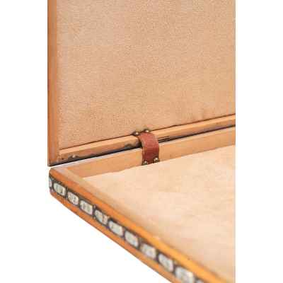 Шкатулка «Царь и стрелец» Екатеринбург. (?) Начало XX века