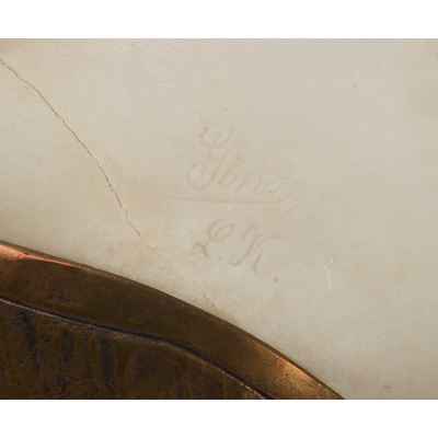 Бюст девочки в стиле Ар- Деко.  Первая четверть XX века