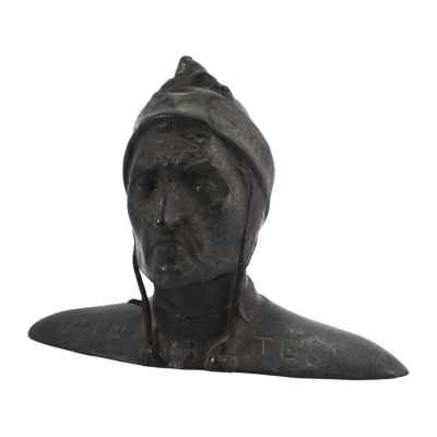 Скульптурный бюст «Данте Алигьери» Европа первая половина XX века