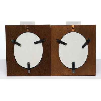 Скульптурный рельеф «Дуб» и «Береза» Мейсен, Германия 1981-1982 гг