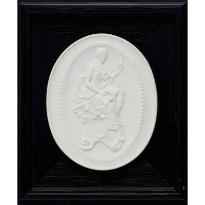 Скульптурный рельеф «Каллиопа» Мейсен, Германия 1981-82 гг