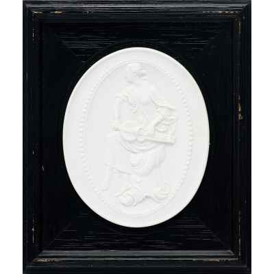 Скульптурный рельеф «Эрато» Мейсен, Германия 1981-82 гг