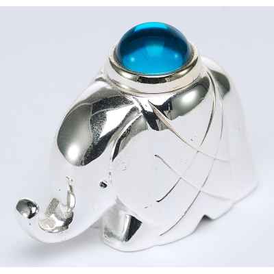 Декоративная фигура «Слон» Christofle & Сіе, Франция 1970-гг