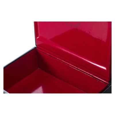 Шкатулка «Дорогой гость» Россия. Фабрика Лукутина 1888 — 1902 гг