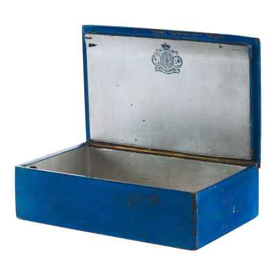 Шкатулка «Тройка зимняя» Фабрика О.Ф. Вишнякова с сыновьями конец 1880-гг