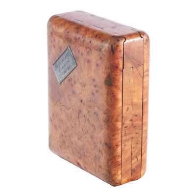 Российская империя. Портсигар Российская империя. Вятская губерния Начало XX века