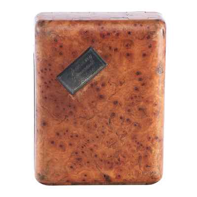 Российская империя. Портсигар Российская империя. Вятская губерния Начало XX века