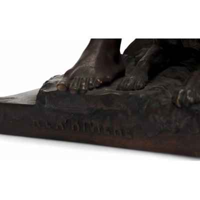 Скульптурная группа «На прогулке» США 1920-гг