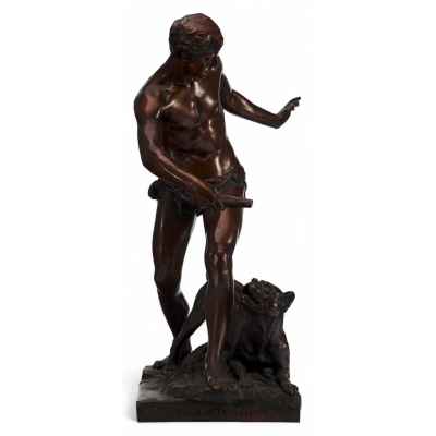 Скульптурная группа «На прогулке» США 1920-гг