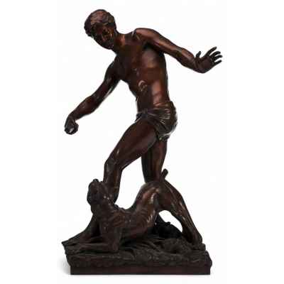 Скульптурная группа «На прогулке» США 1920-гг