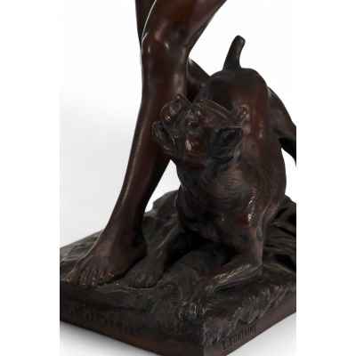 Скульптурная группа «На прогулке» США 1920-гг