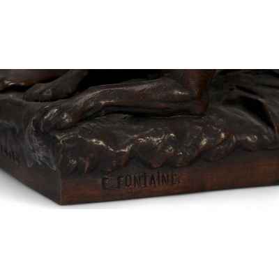 Скульптурная группа «На прогулке» США 1920-гг