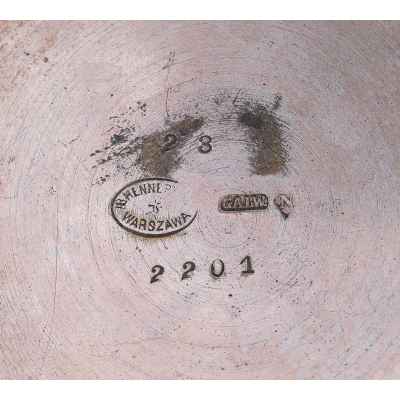 Ведерко для шампанского, Варшава. Варшава, Российская Империя Исполнитель: фабрика братьев Хеннеберг начало XX века