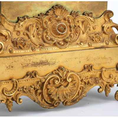 Часы каменные «Мария Магдалина с евангелием» Париж, Франция третья четверть ХІХ века