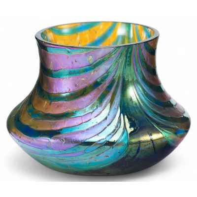 Ваза  (Wilhelm Kralik Sohne) Богемия около 1905 г