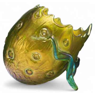 Ваза с иррезацией  начало ХХ века