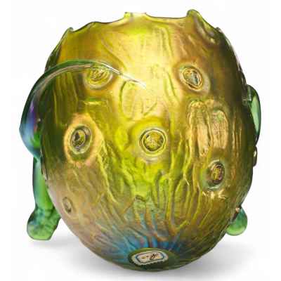 Ваза с иррезацией  начало ХХ века