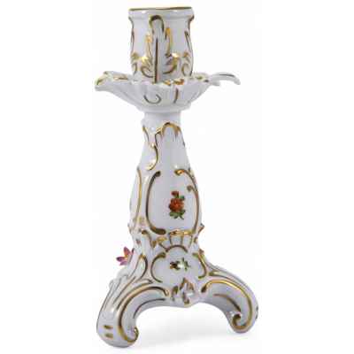 Подсвечник фарфоровой мануфактуры Sächsische Porzellan-Manufaktur Dresden (Саксония). Потсшаппель, Германия Первая четверть XX века
