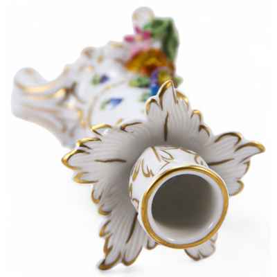 Подсвечник фарфоровой мануфактуры Sächsische Porzellan-Manufaktur Dresden (Саксония). Потсшаппель, Германия Первая четверть XX века