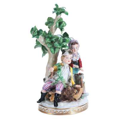 Скульптура «Дровосек и крестьянка», Потсшаппель, Германия Потсшаппель, Германия около 1901 г