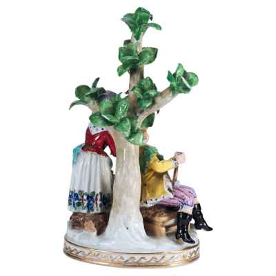 Скульптура «Дровосек и крестьянка», Потсшаппель, Германия Потсшаппель, Германия около 1901 г