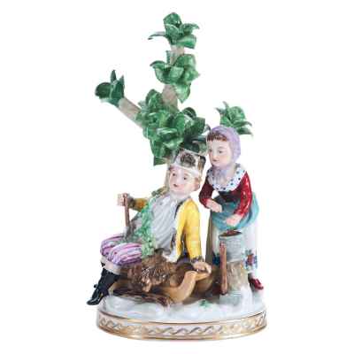 Скульптура «Дровосек и крестьянка», Потсшаппель, Германия Потсшаппель, Германия около 1901 г