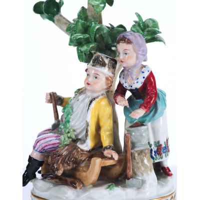 Скульптура «Дровосек и крестьянка», Потсшаппель, Германия Потсшаппель, Германия около 1901 г