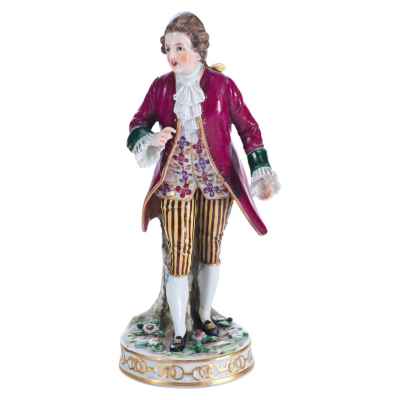 Скульптура «Господин в камзоле» Плауэ, Германия конец XIX- начало XX вв