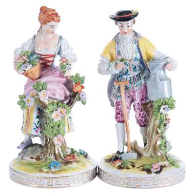 Скульптуры «Садовники» Потсшаппель,, Германия после 1918 г