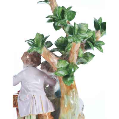 Скульптурная композиция «Пастораль», Дрезден, Германия Дрезден, Германия. Саксонская фарфоровая фабрика Карла Тиме» в Потшапеле Начало XX века