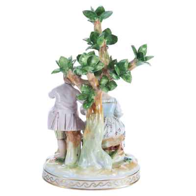 Скульптурная композиция «Пастораль», Дрезден, Германия Дрезден, Германия. Саксонская фарфоровая фабрика Карла Тиме» в Потшапеле Начало XX века