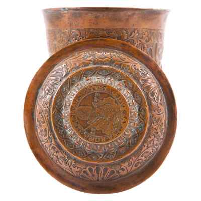 Стакан 17 века «Август, курфюрст Саксонский» Германия конец XVI- начало XVII вв