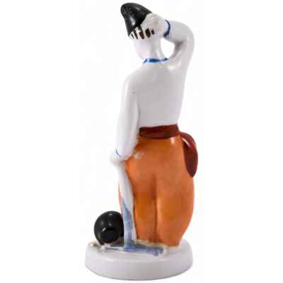 Статуэтка «Украинец» Киев, Украина, Киевский экспериментальный керамикохудожественный завод 1960 - 70-гг