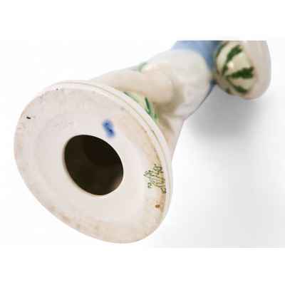 Скульптура «Мальчик с арбузами» Городницкий фарфоровый завод, Украина 1955-1959 гг