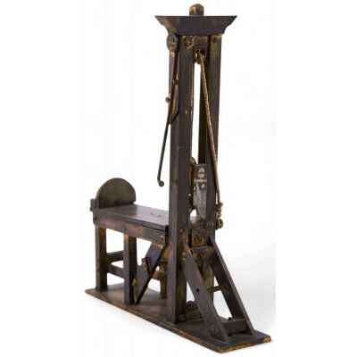 Кабинетная модель гильотины, Европа нач. 20 в Европа XIX век